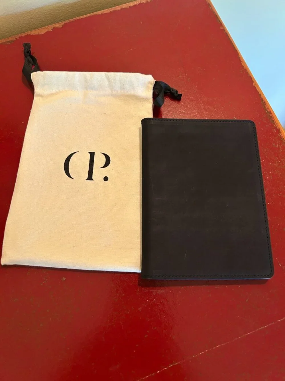NWT Cloth & Paper Heirloom Leather Folio Cover | CP Petite